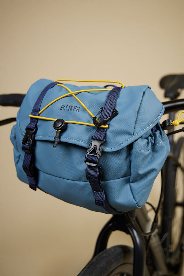 Steel Blue Oaken Handlebar X-Body Bag