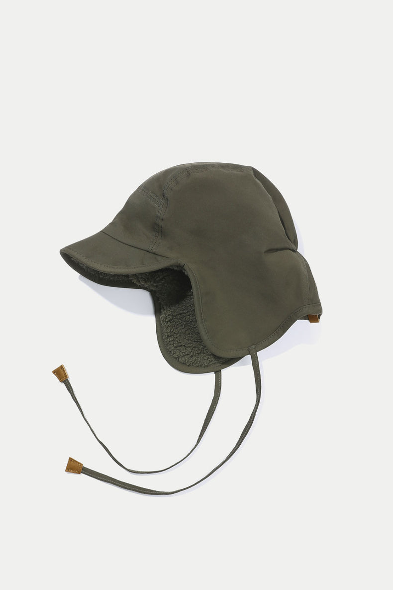Khaki Reversible Trooper Hat