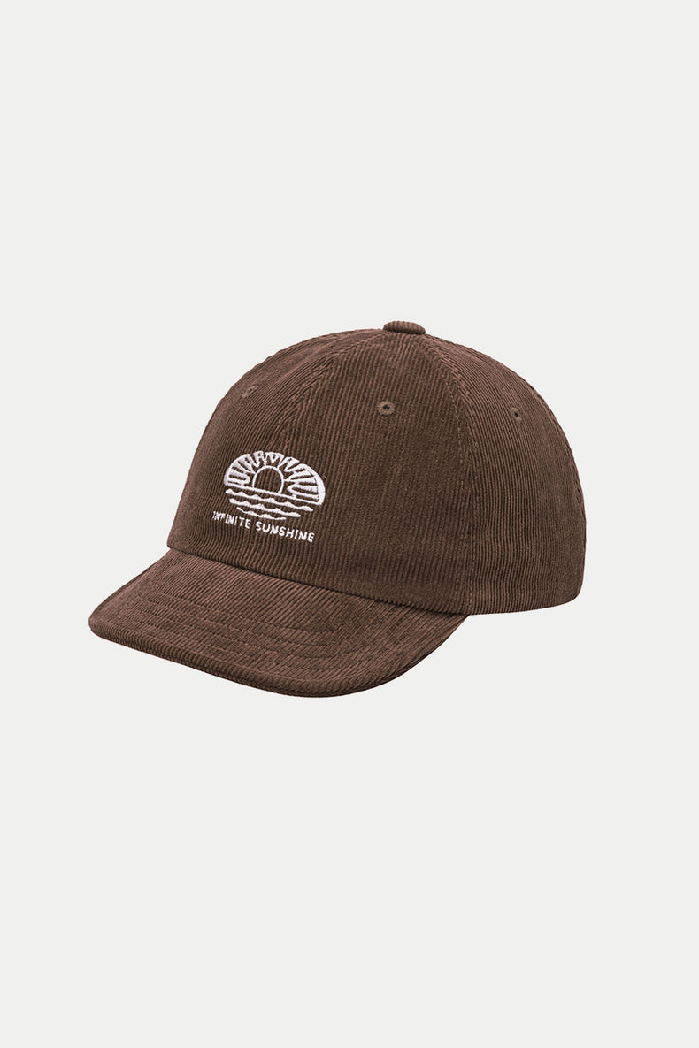 Brown Corduroy Sunshine Cap