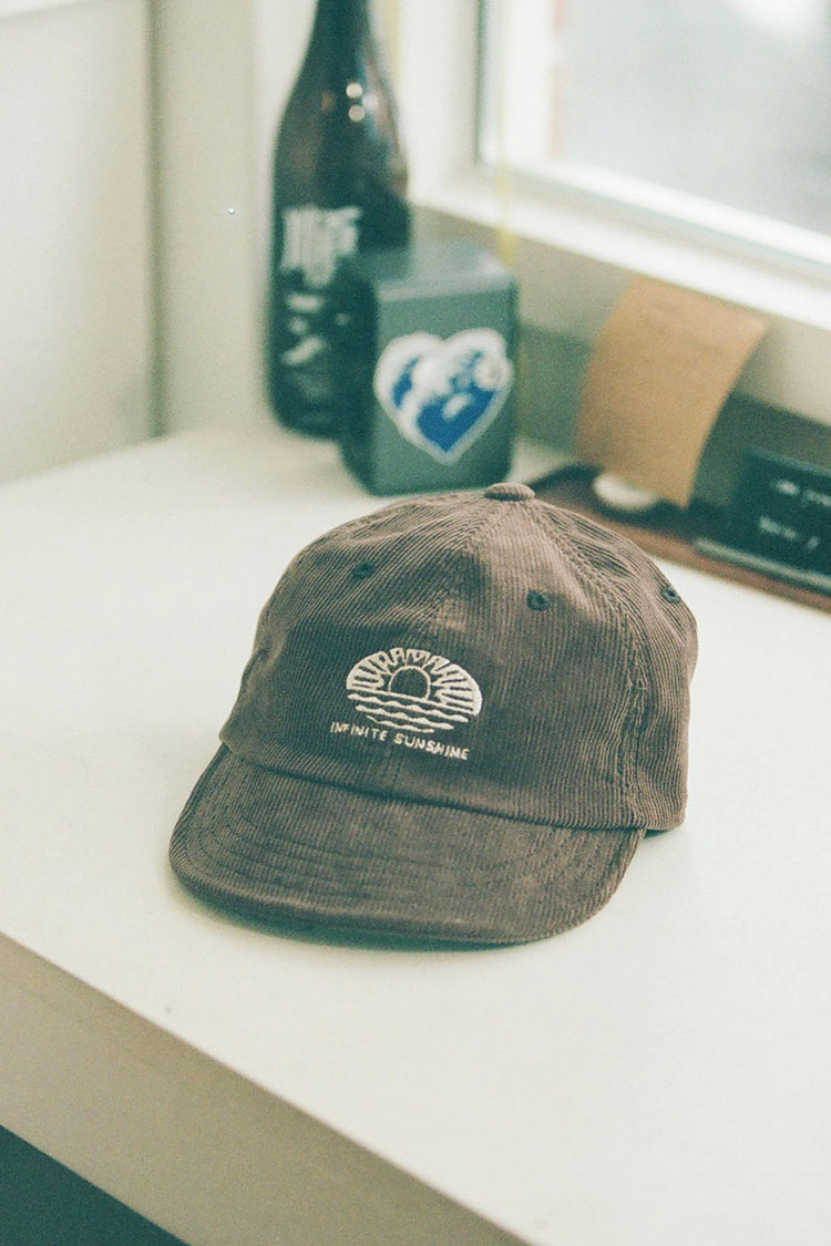 Brown Corduroy Sunshine Cap