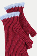 Howlin Red Favorite Lost My Finger Ribbed Gloves 