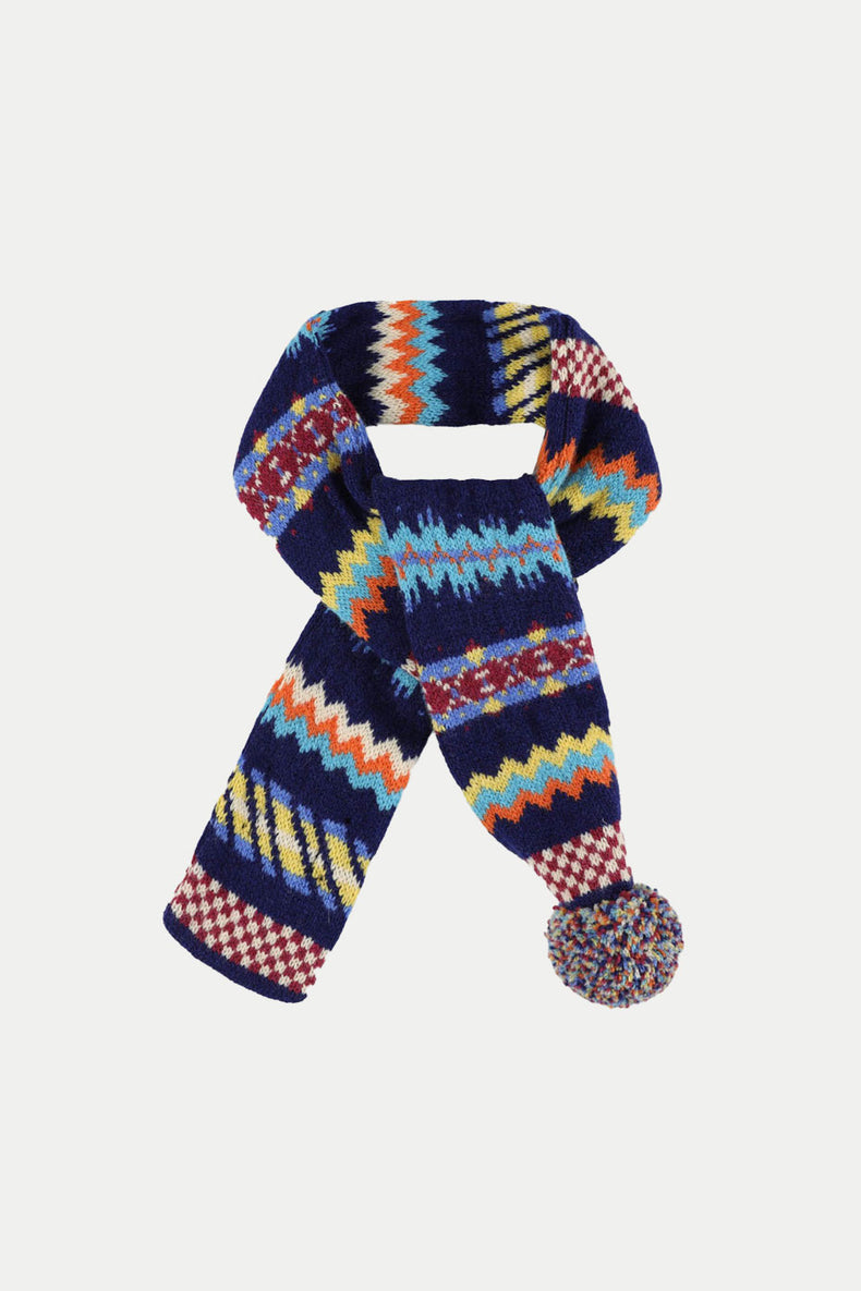 Cobalt Small Woolen Wonder Scarf