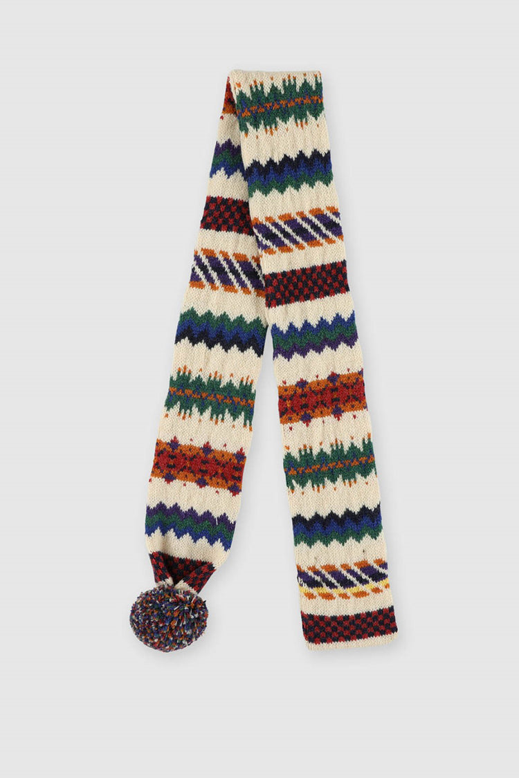 Oatmilk Small Woolen Wonder Scarf