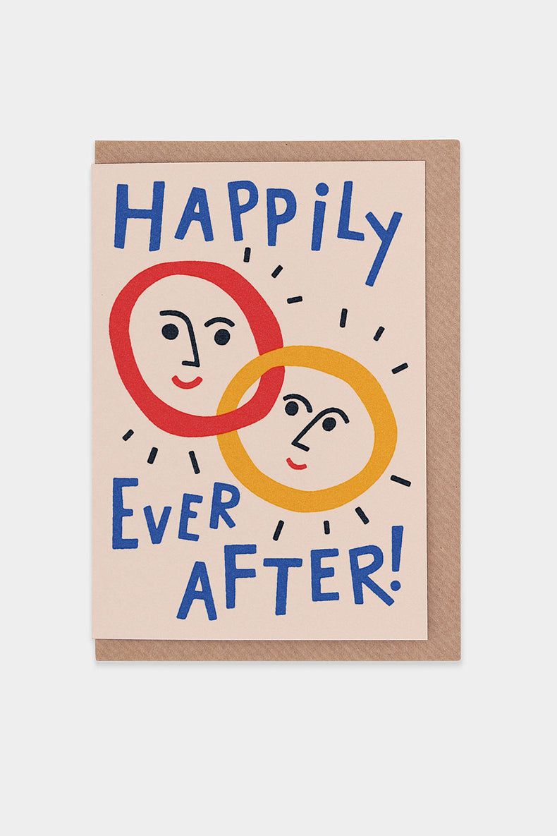 Happily Ever After Wedding Card