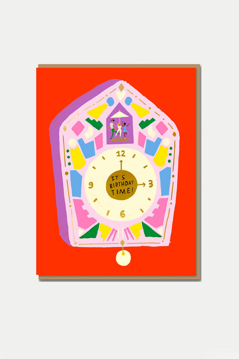 Cuckoo Clock Card