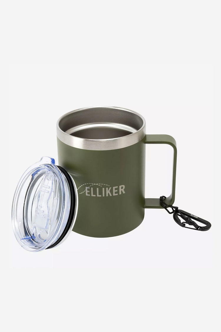 Green Elliker Logo Lasered 12oz Cup