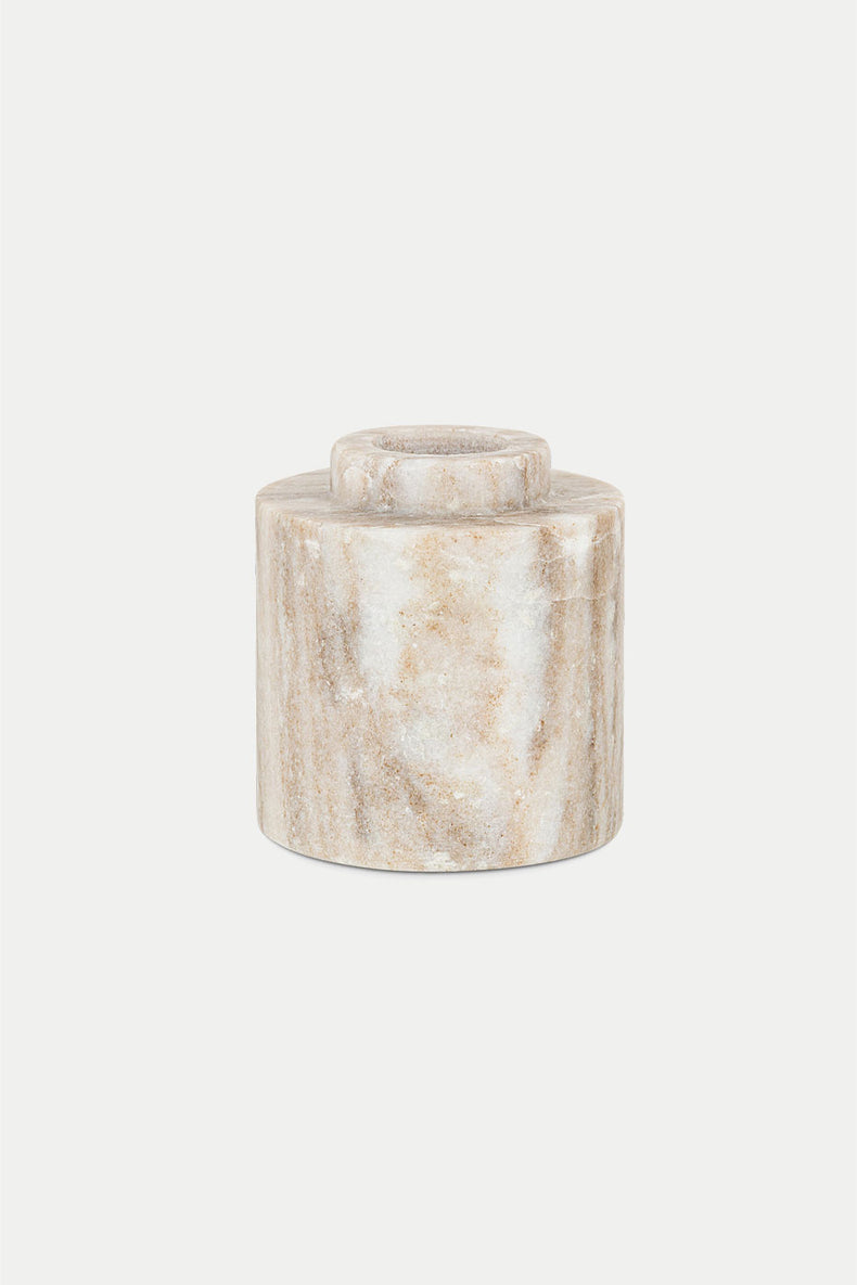 Grey Khari Marble Vase - Cylinder