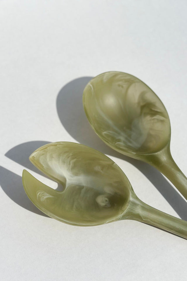 Olive Salad Servers Set