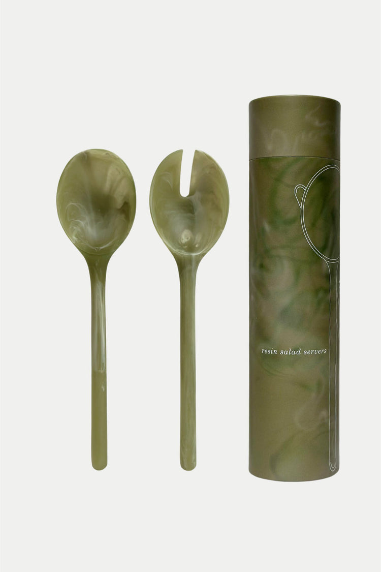 Olive Salad Servers Set