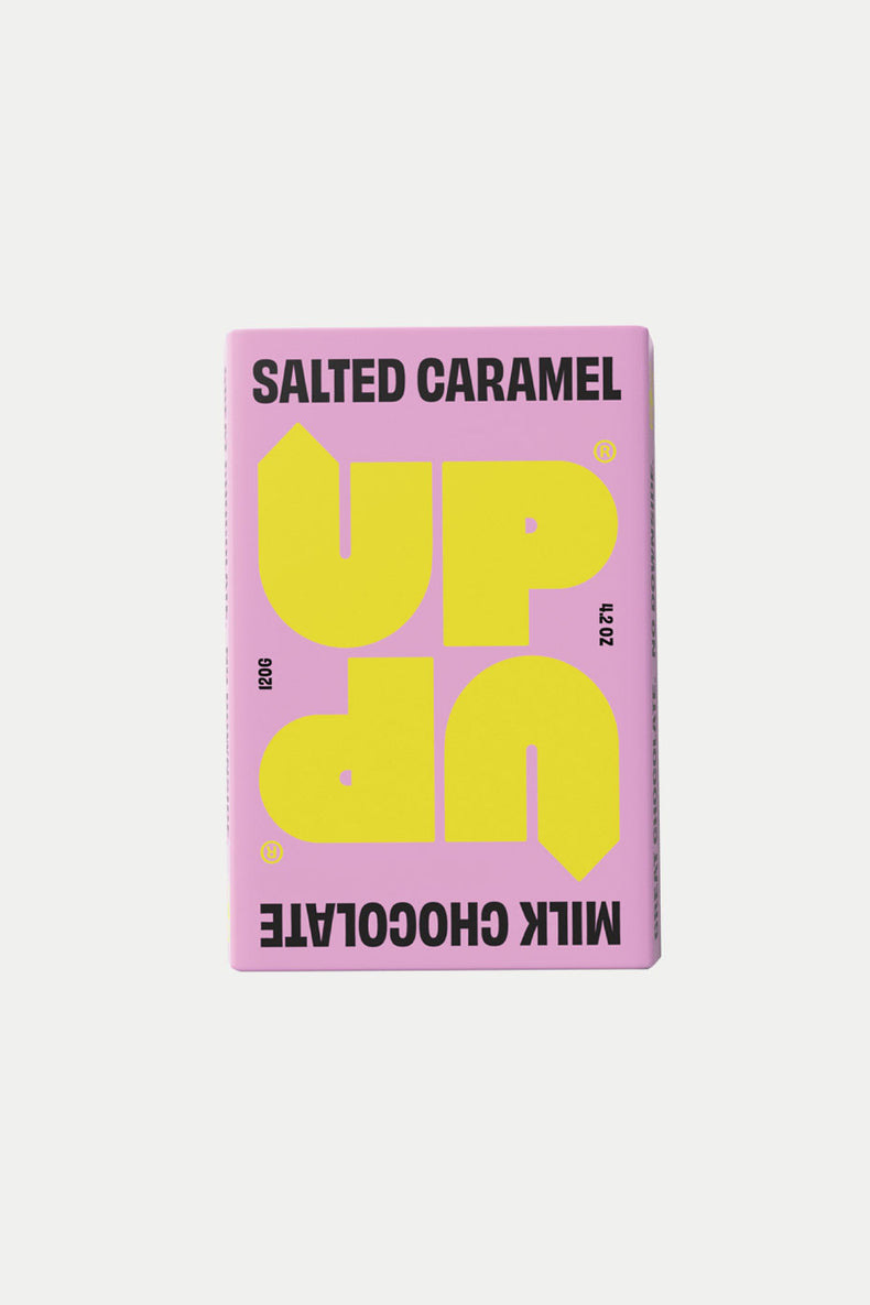 UP-UP Chocolate Salted Caramel Milk Chocolate Bar 120g 