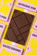 UP-UP Chocolate Salted Caramel Milk Chocolate Bar 120g 