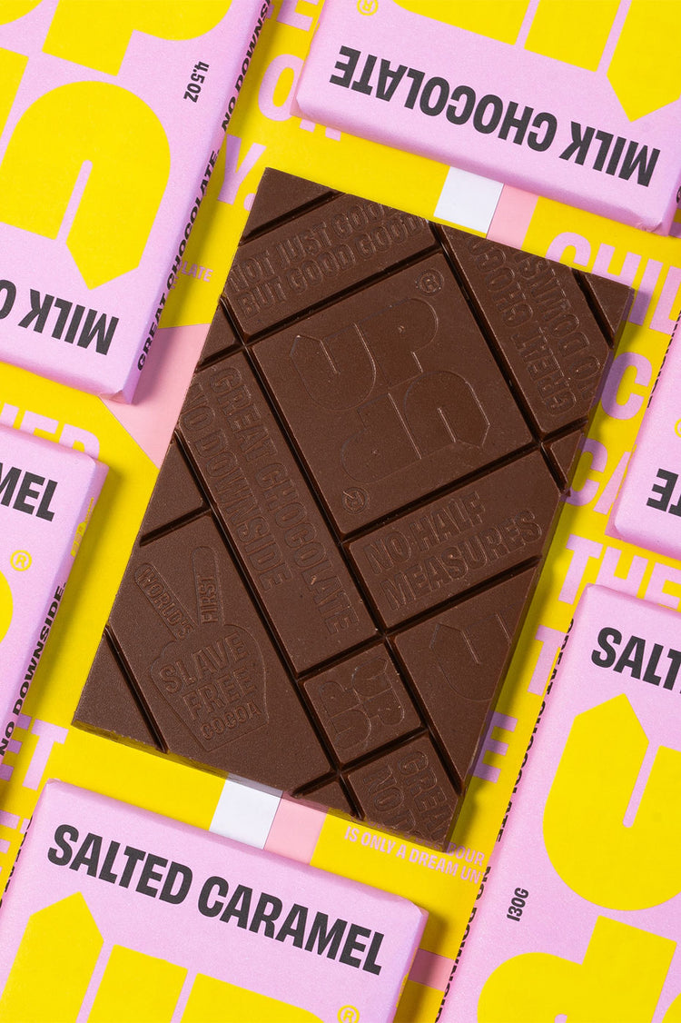 UP-UP Chocolate Salted Caramel Milk Chocolate Bar 120g 
