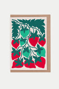 Evermade Strawberries Greetings Card 