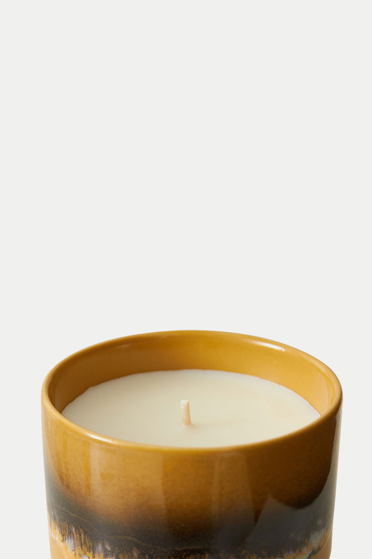 HKliving Valencia 70s Ceramics Small Scented Candle 