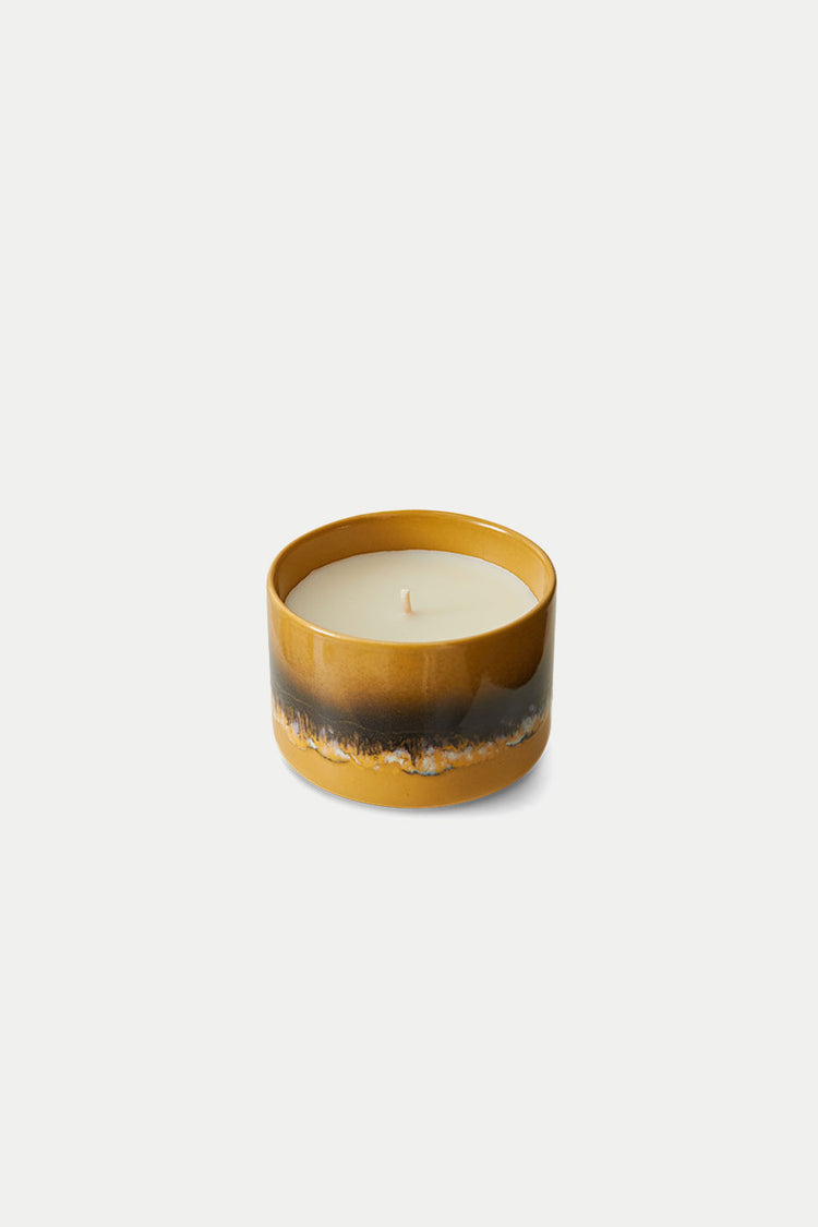 HKliving Valencia 70s Ceramics Small Scented Candle 