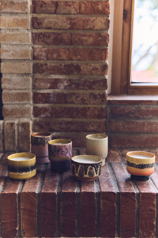 Kyoto 70s Ceramics Small Scented Candle