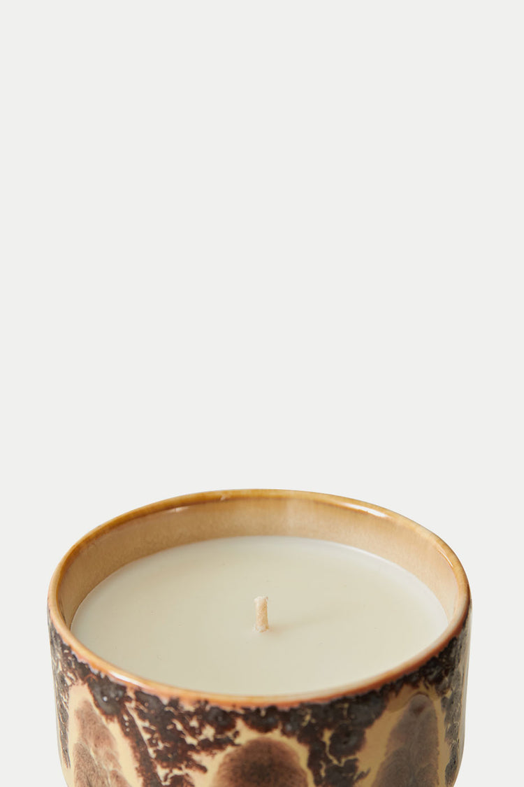 HKliving Kyoto 70s Ceramics Small Scented Candle 