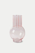 HKliving Sundae Pink Glass Vase 