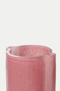 HKliving Flamingo Pink Glass Vase 