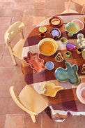 HKliving Sunflower 70s Ceramics Salad Bowl 