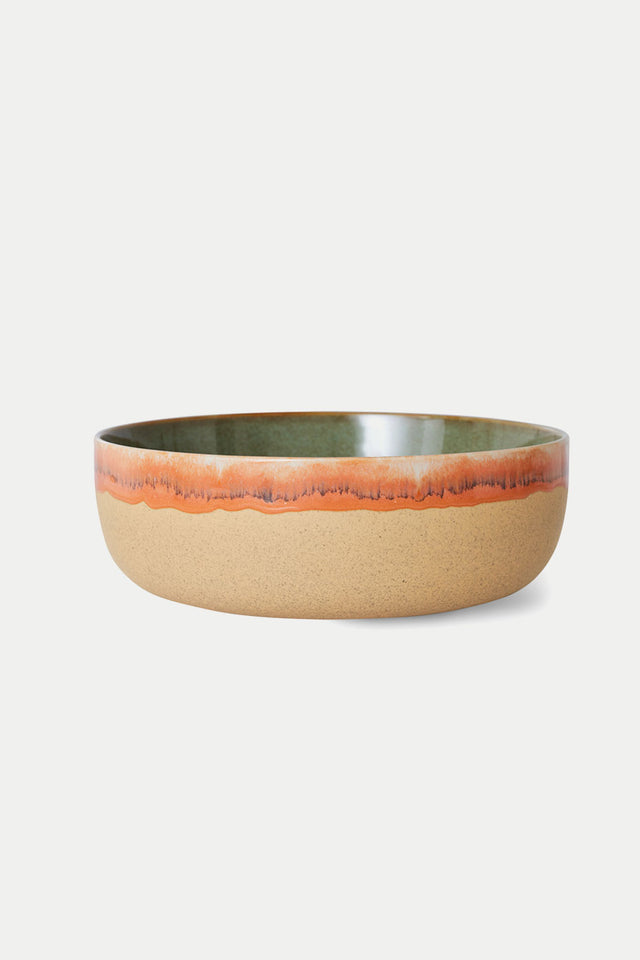HKliving Shore 70s Ceramics Salad Bowl 