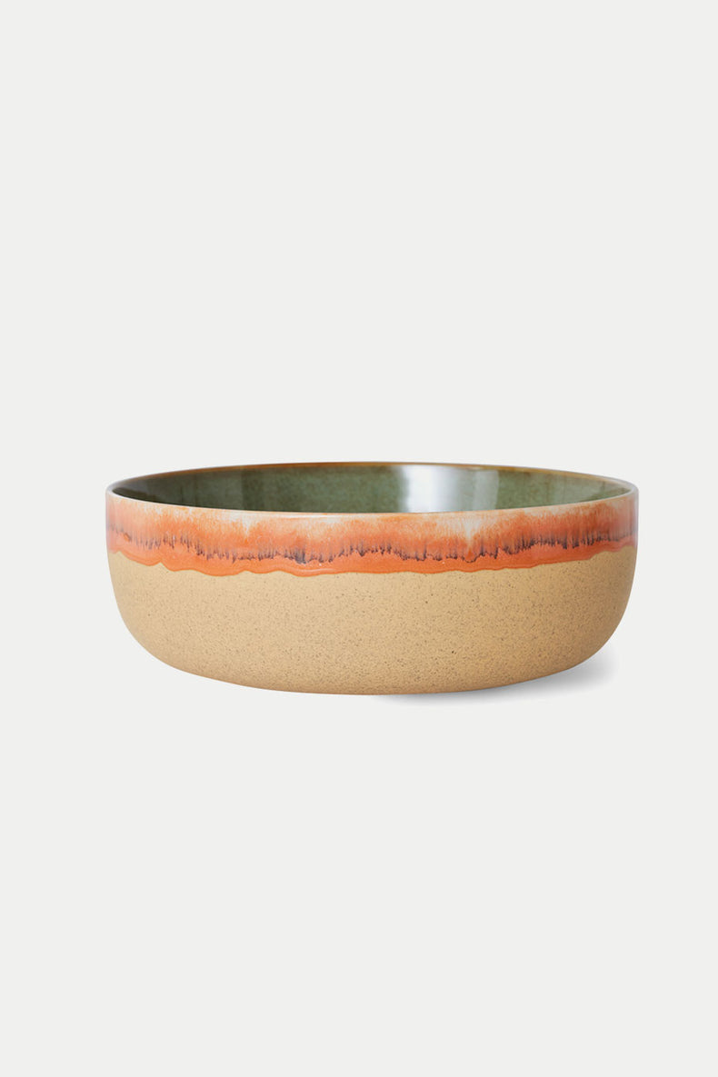 HKliving Shore 70s Ceramics Salad Bowl 