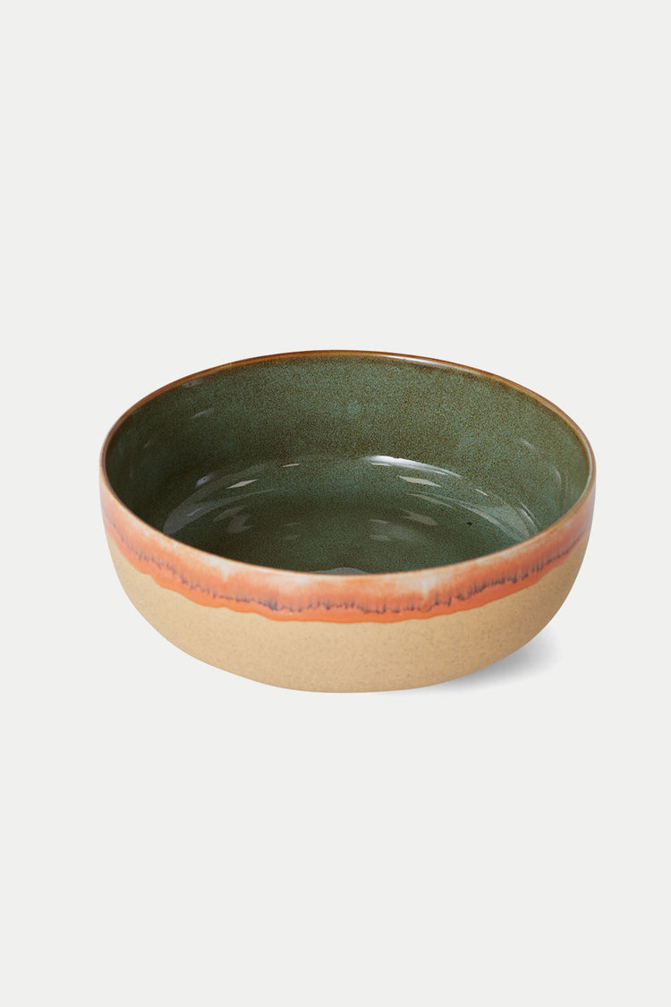 HKliving Shore 70s Ceramics Salad Bowl 