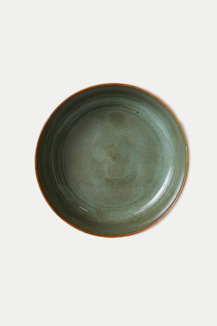 HKliving Shore 70s Ceramics Salad Bowl 