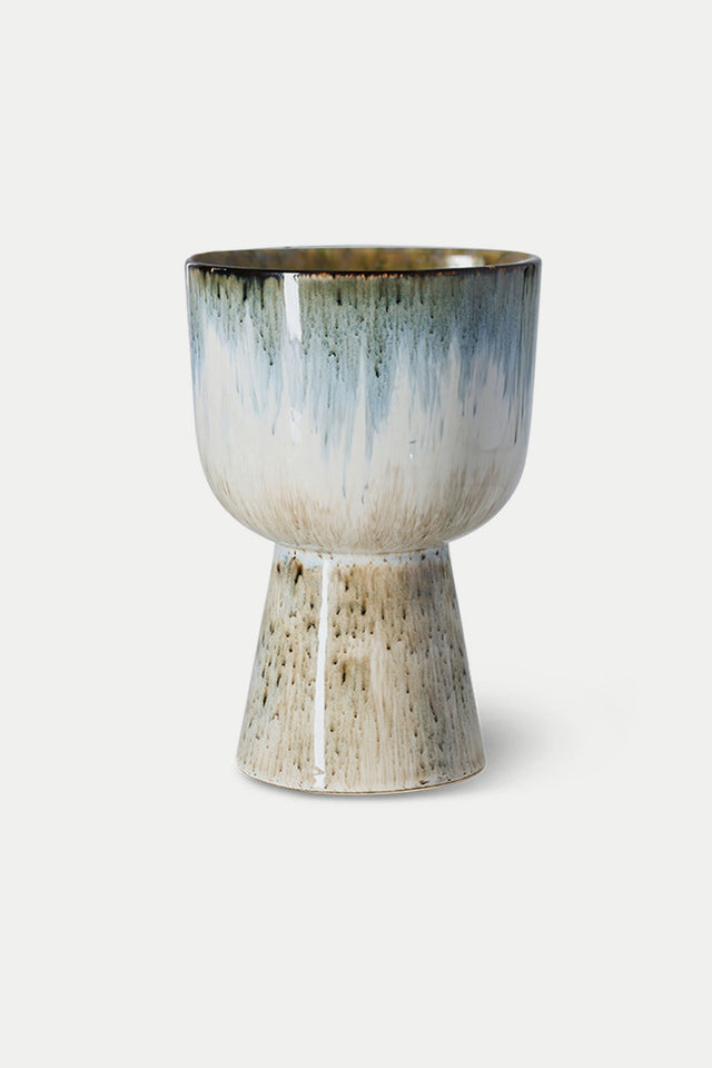 HKliving Glacier Retro Flower Pot 