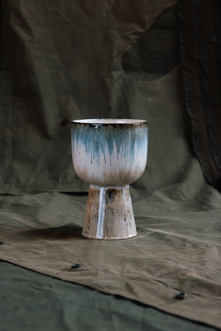 HKliving Glacier Retro Flower Pot 