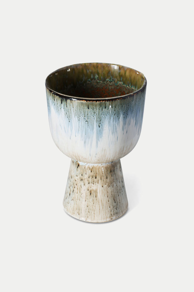 HKliving Glacier Retro Flower Pot 
