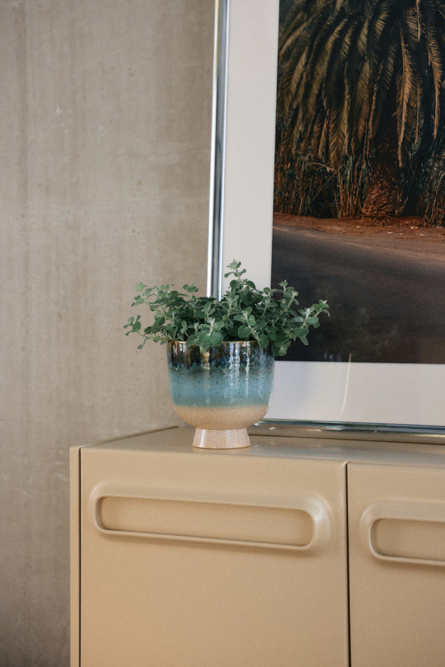 HKliving Lagoon Retro Flower Pot 