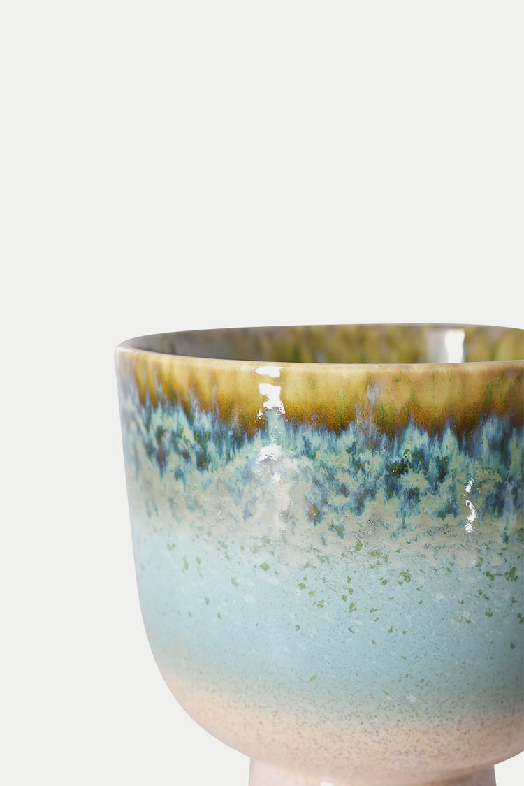 HKliving Lagoon Retro Flower Pot 