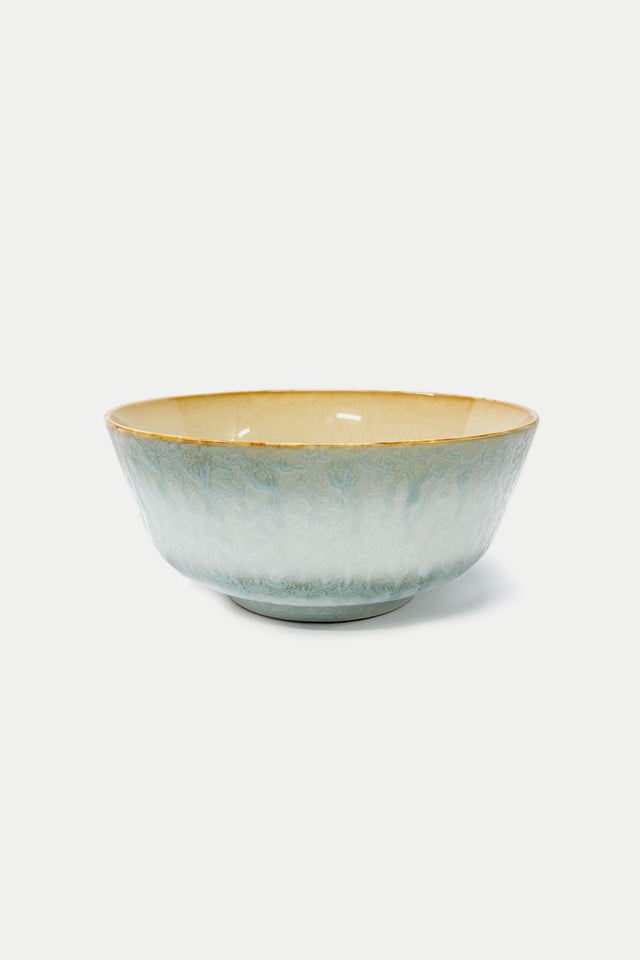 HKliving Quest Verge 70s Ceramics Ramen Bowl 
