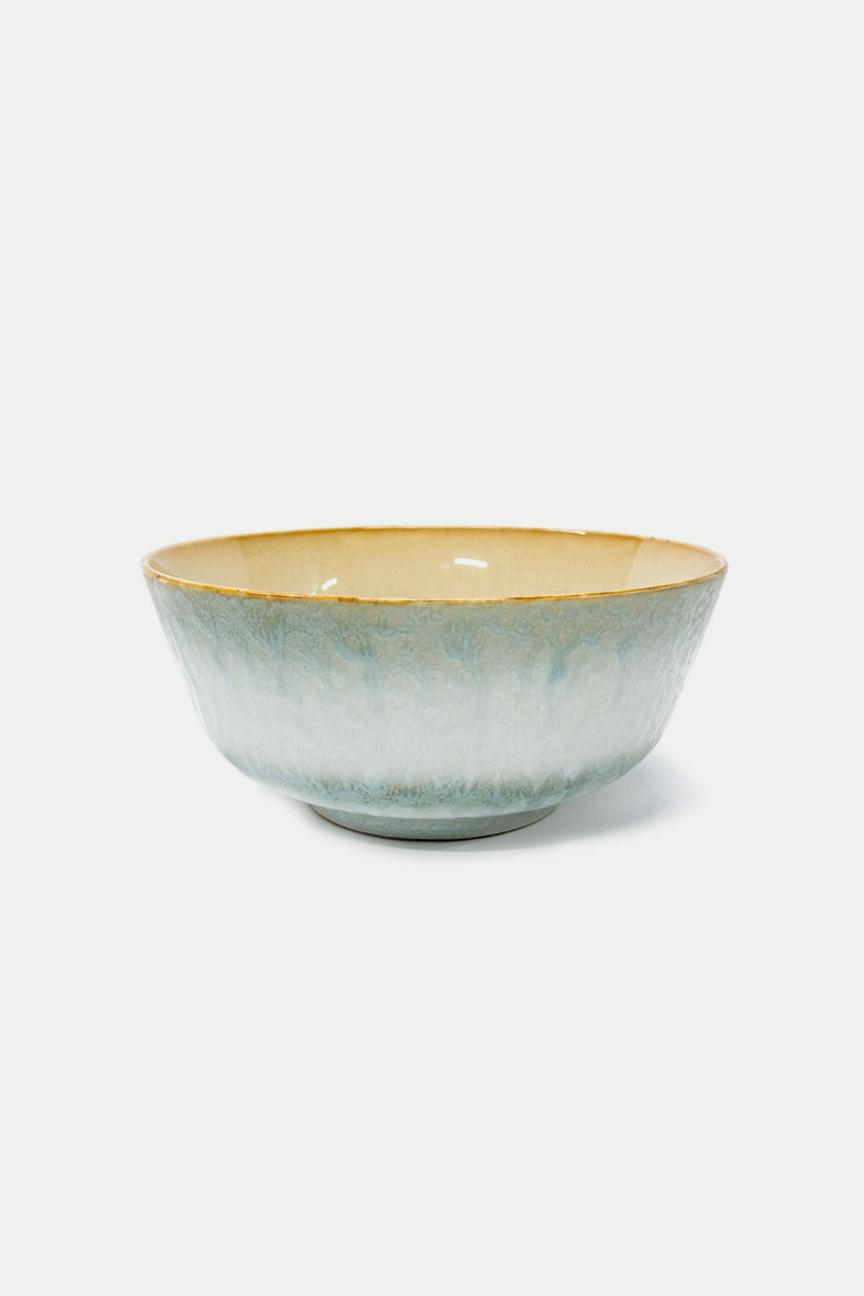 HKliving Quest Verge 70s Ceramics Ramen Bowl 