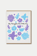 1973 FFP My Thoughts Are With You Card 