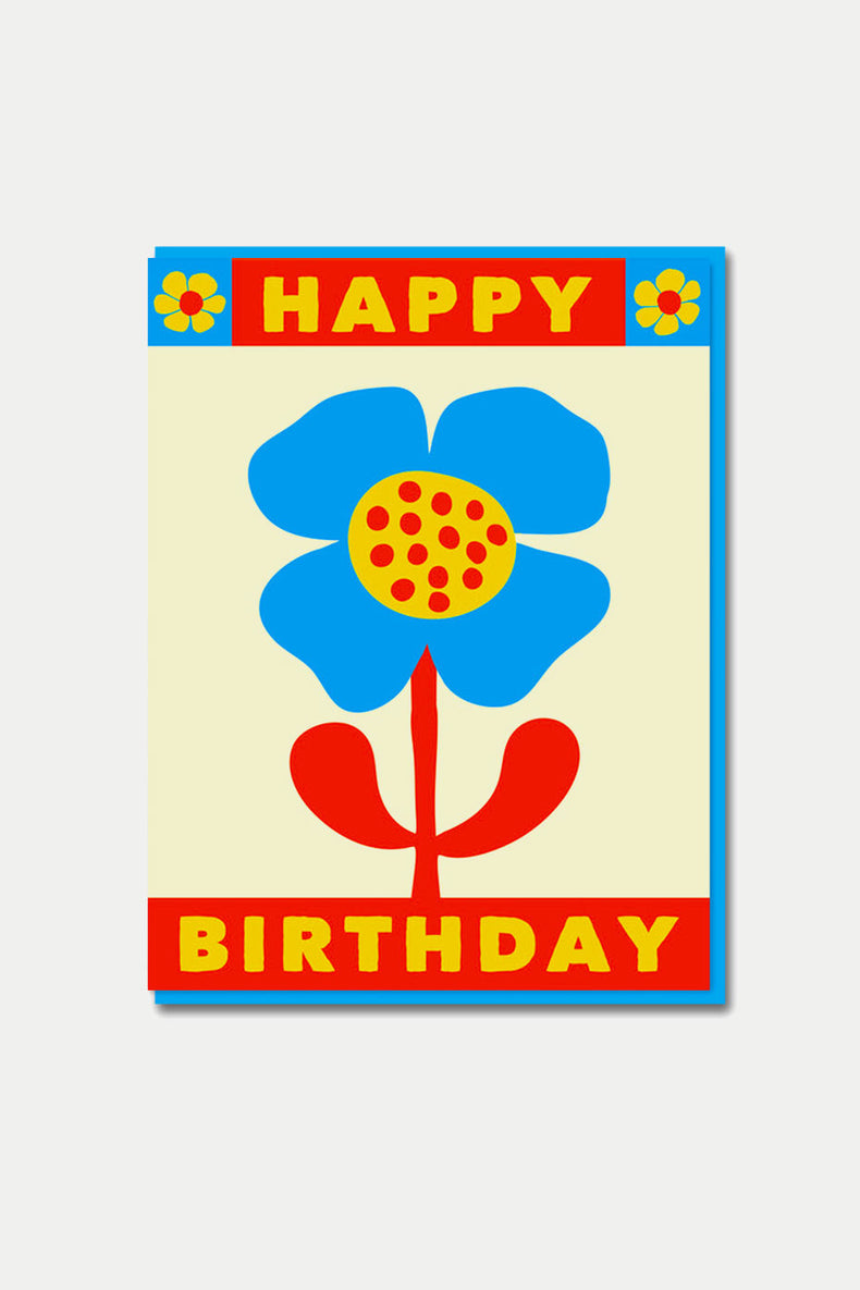 1973 Wild Rose Happy Birthday Card 