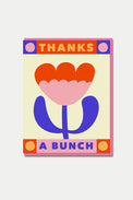 1973 Funky Tulip Thanks a Bunch Card 