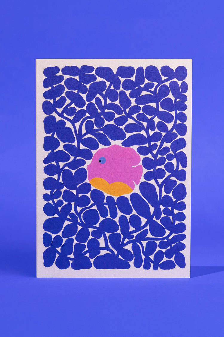 Evermade Seaweed and Fish WWF Greetings Card 