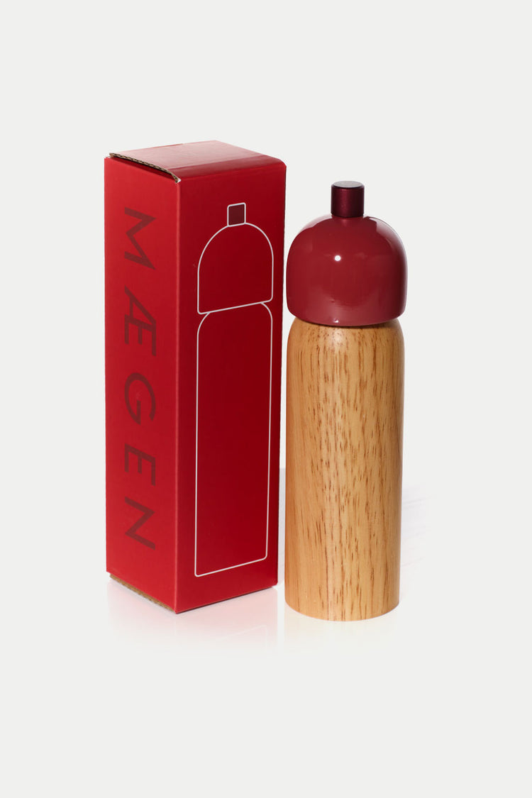 Red and Red Salt & Pepper Grinder - Medium