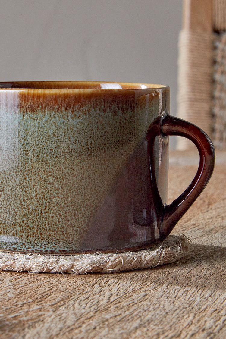 Nkuku Blue Naav Mug - Large 