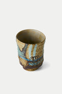 HKLIVING Scratched Artist Ceramics Coffee Mug 