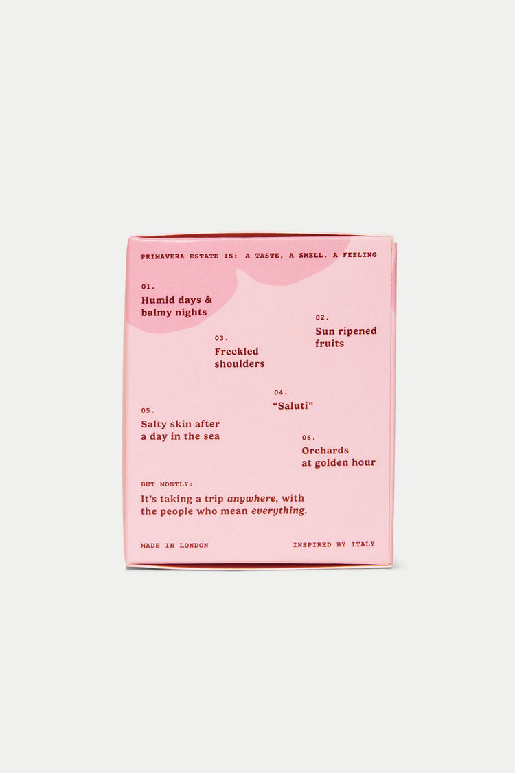 Ciliegia Primavera Estate Candle