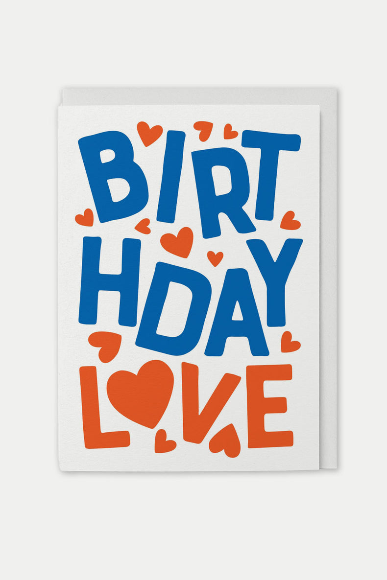 Birthday Love Greeting Card