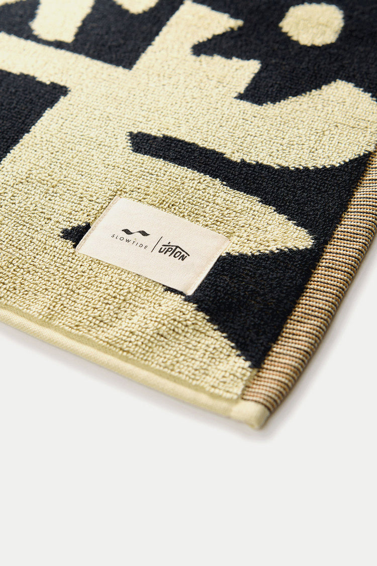 Black Upton Bath Mat