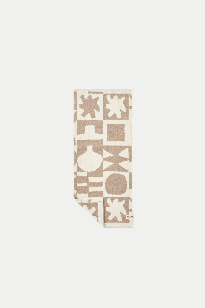 Cement Upton Hand Towel