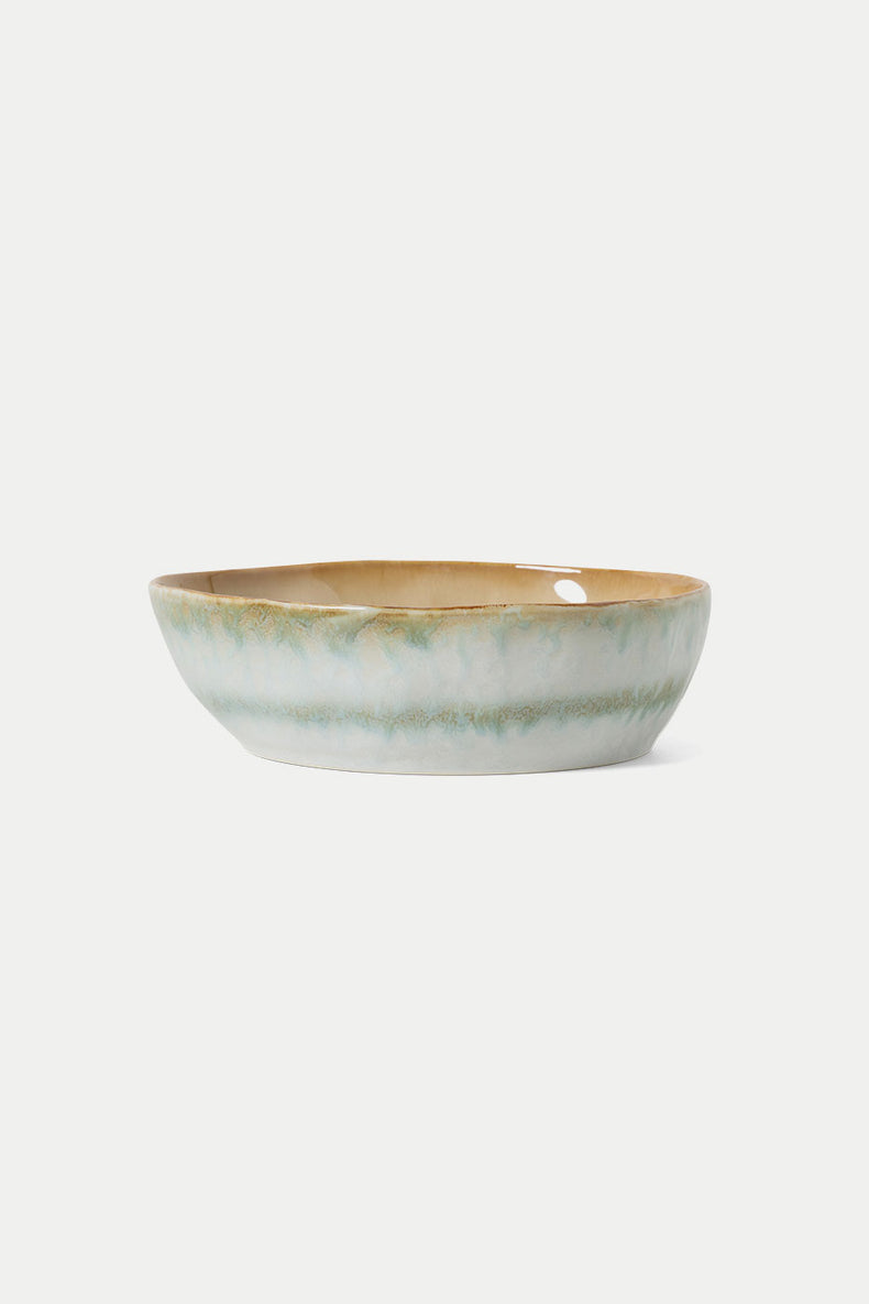 HKLIVING Petal 70s Ceramics Pasta Bowl 