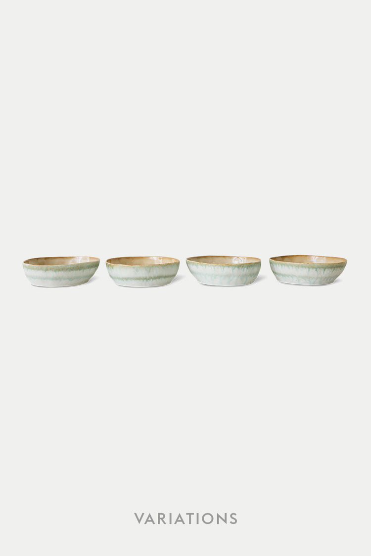 HKLIVING Petal 70s Ceramics Pasta Bowl 