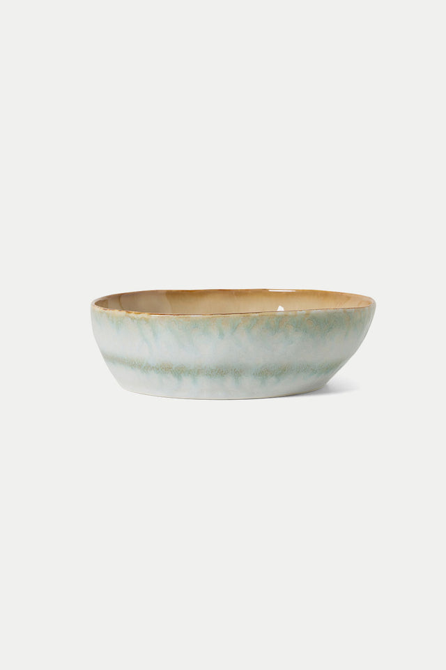 HKLIVING Petal 70s Ceramics Pasta Bowl 