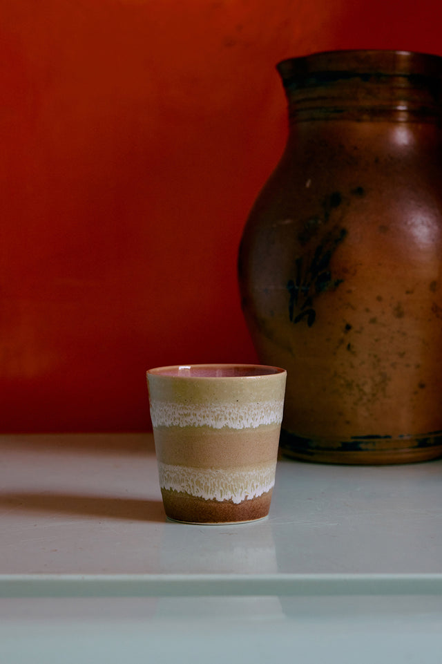 HKLIVING Umber 70s Ceramics Coffee Mug 